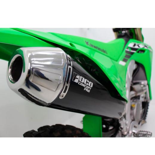 Escapamento Curva + Ponteira KXF 250 2025 Foco Concept Pro