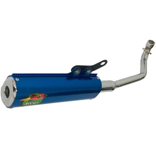 Escapamento Curva + Ponteira Wacs Rocket Cromado CG 160 Titan ESD/EX 15/19