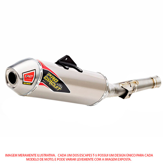 Ponteira Pro Circuit T-5 YZF 250 10/13 - Alumínio