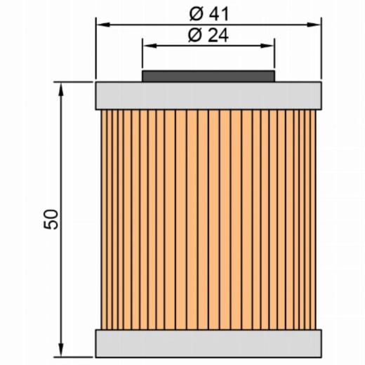 Filtro de Óleo Twin Air KTM 2Nd Filter/Beta