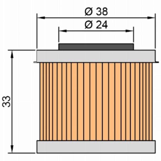 Filtro Oleo Twin Air Honda
