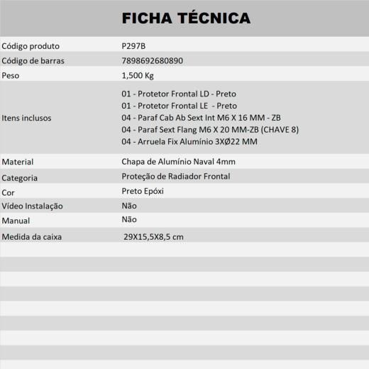 Grade de Radiador Start Alumínio Premium MXF + KTM + Husqvarna + GasGas