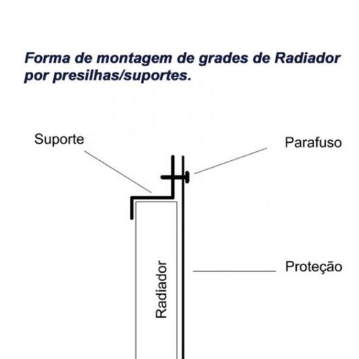 Grade de Radiador Start Versys 1000 12/24
