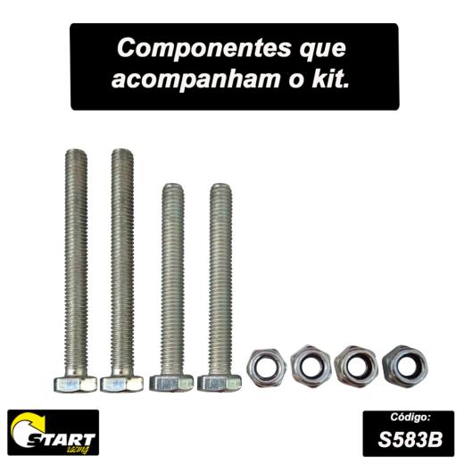 Guia de Corrente Traseiro Completo Start KLX 300R 2025