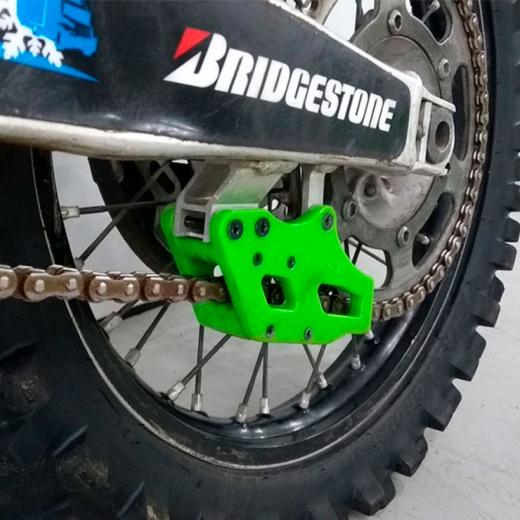 Guia de Corrente Traseiro Completo Start KX 250F/ KX 250X 21/25 + KX 450F 19/25 + KX 450X 21/25