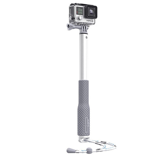 Haste Telescpia SP Gadgets Silver Grande para Cmeras GoPro