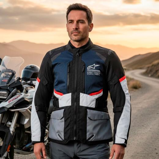 Jaqueta Alpinestars Andes Air Drystar Azul