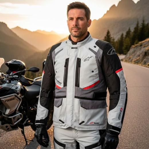 Jaqueta Alpinestars Andes V3 Drystar Cinza