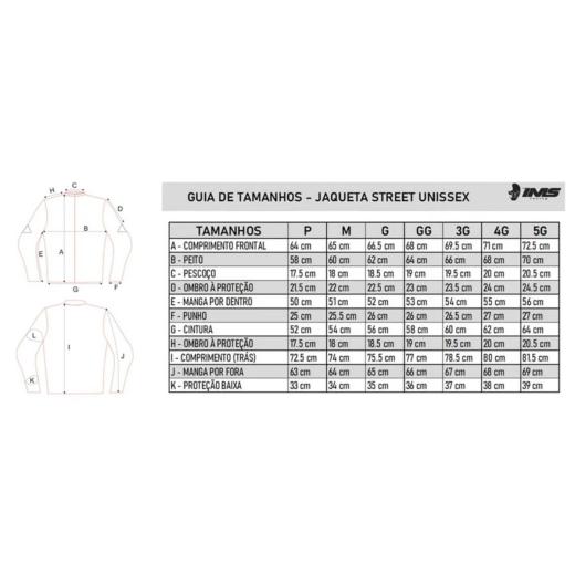 Jaqueta IMS Street Road Preto/Azul