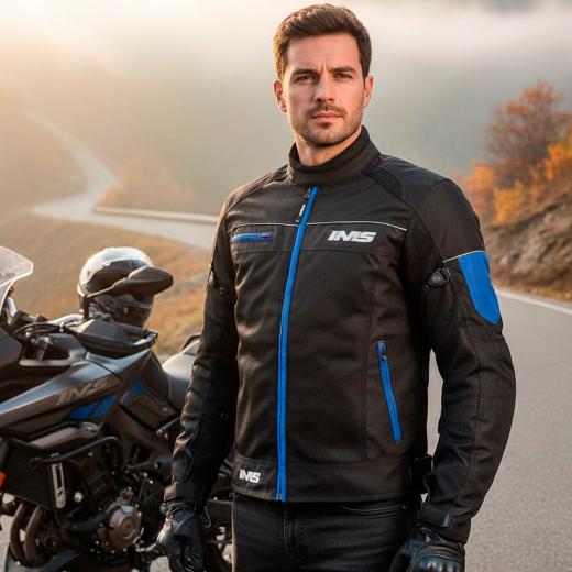 Jaqueta IMS Street Road Preto/Azul
