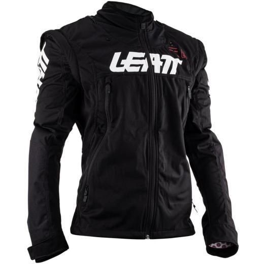 Jaqueta Leatt Moto 4.5 Lite Preto/Branco
