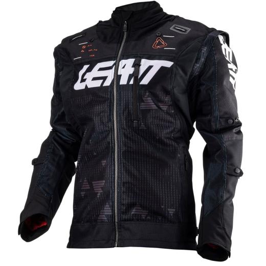 Jaqueta Leatt Moto 4.5 X-Flow Preto/Branco