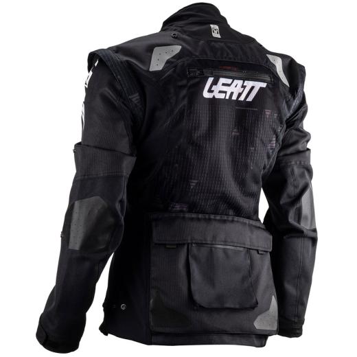 Jaqueta Leatt Moto 4.5 X-Flow Preto/Branco