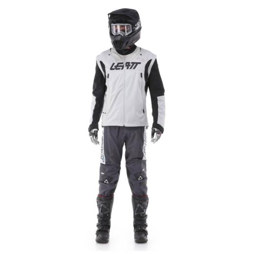 Jaqueta Leatt Moto Lite 4.5 Cinza Claro