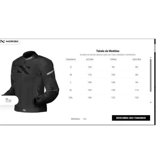 Jaqueta Norisk Tornado - Impermeável