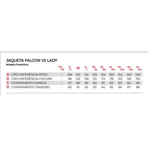 Jaqueta Texx Falcon V2 Lady Feminina