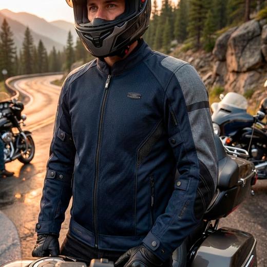 Jaqueta Texx Saga Four Season V2 Azul