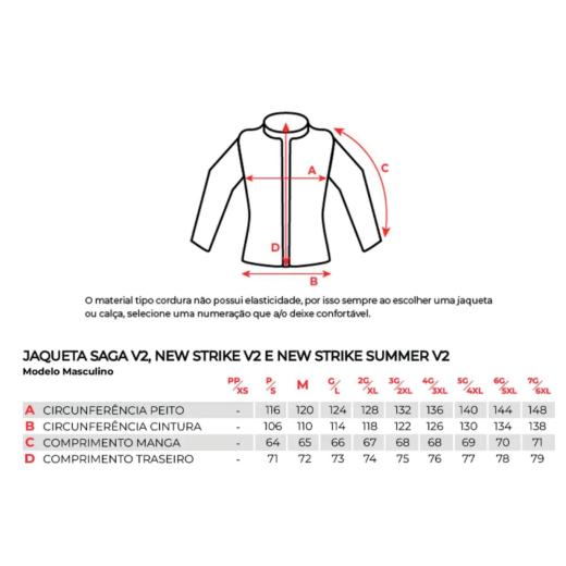Jaqueta Texx Saga Four Season V2 Preta