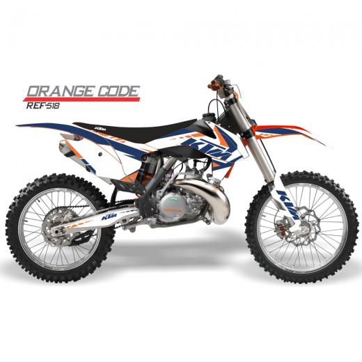 Kit Adesivo Completo Orange Code