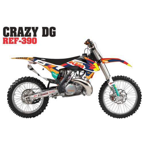 Kit Adesivo Completo Crazy DG
