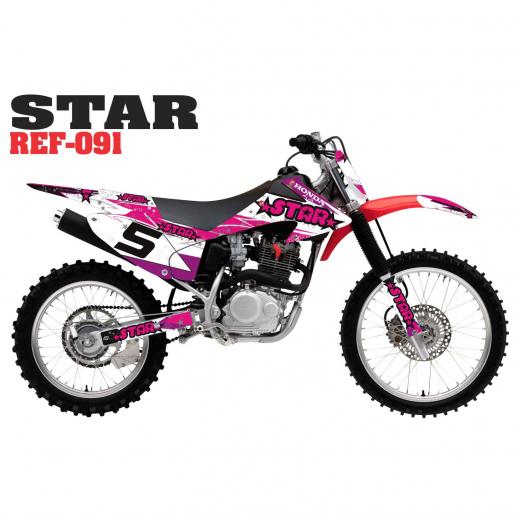 Kit Adesivo Motocross Star