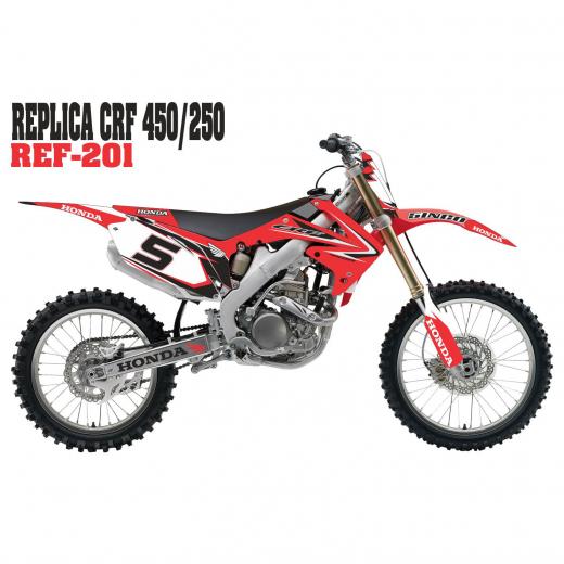 Kit Adesivo Completo Rplica CRF 450/250