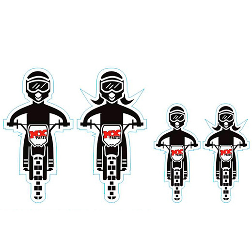 Kit Adesivo Família Motocross