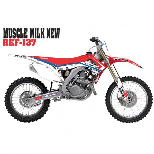 Kit Adesivo Completo Muscle Milk New