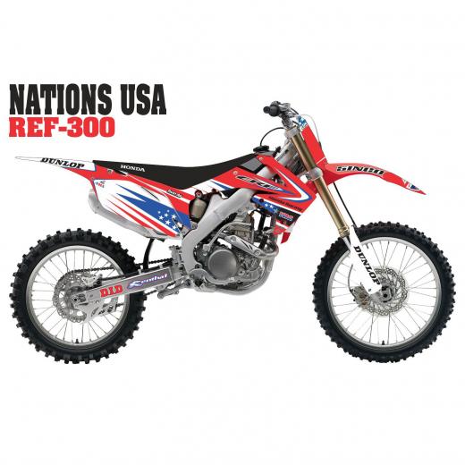 Kit Adesivo Completo Nation USA