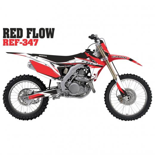 Kit Adesivo Completo Red Flow