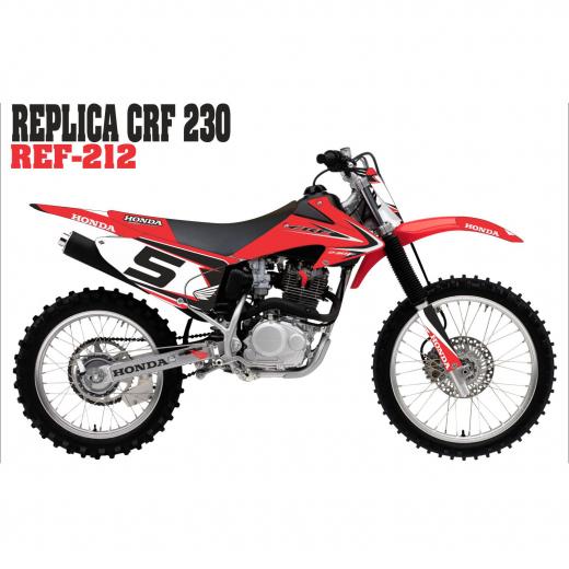 Kit Adesivo Completo Réplica CRF 230 11/13