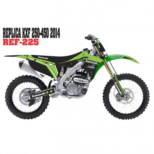 Kit Adesivo Completo Réplica KXF 250/450 2014