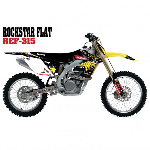 Kit Adesivo Completo Rockstar Flat
