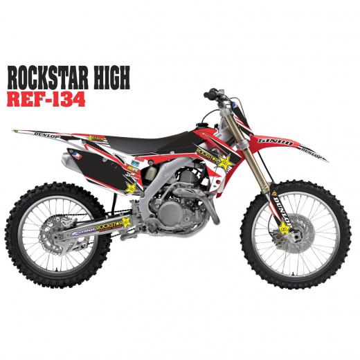 Kit Adesivo Completo Rockstar High