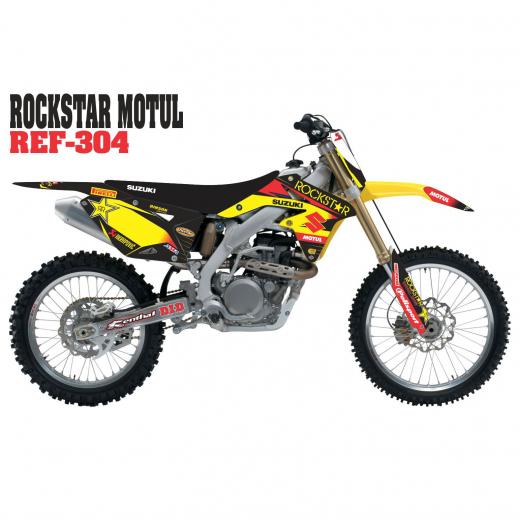 Kit Adesivo Completo Rockstar Motul