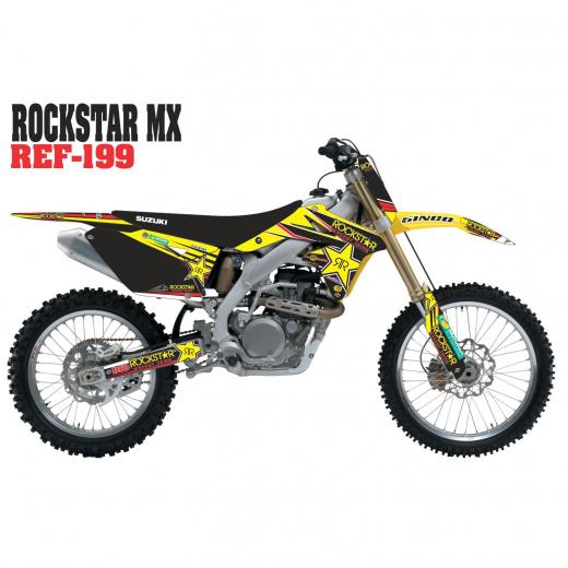 Kit Adesivo Completo Rockstar MX