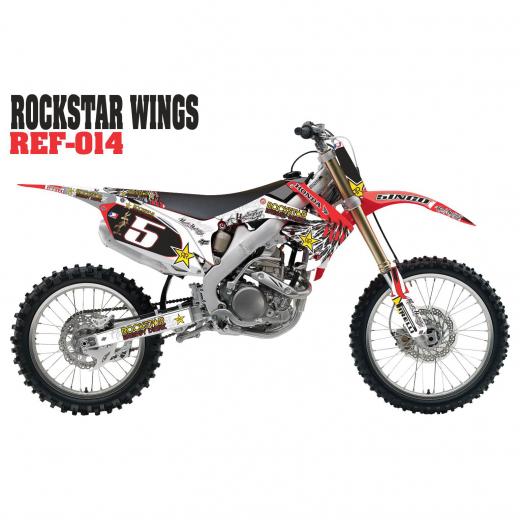 Kit adesivo completo Rockstar Wings