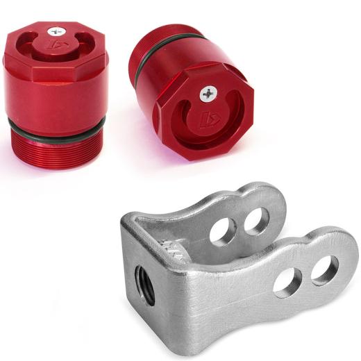 Kit Alongador de Suspensão Biker Dianteira e Traseira CRF 250F/300F + XR 250 + XRE 300 + Falcon