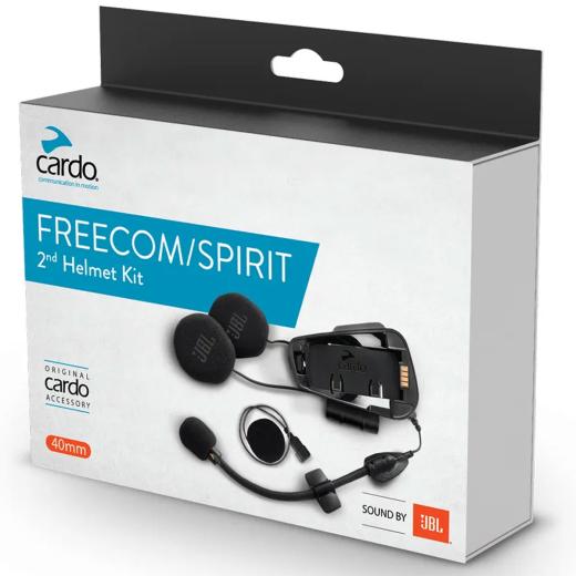 Kit Áudio e Microfone Cardo Freecom/Spirit JBL
