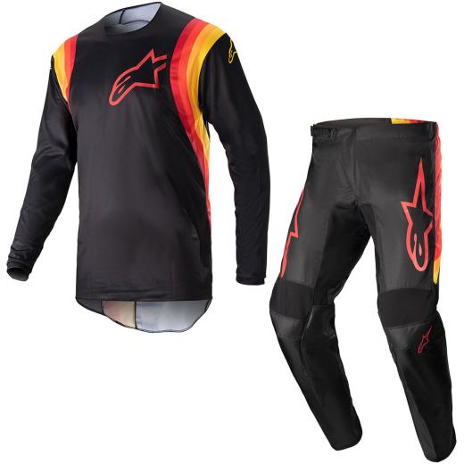 Kit Calça + Camisa Alpinestars Fluid Corsa 2023 Preto