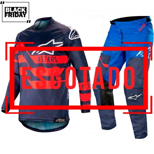 Kit Cala + Camisa Alpinestars Racer Flagship 19