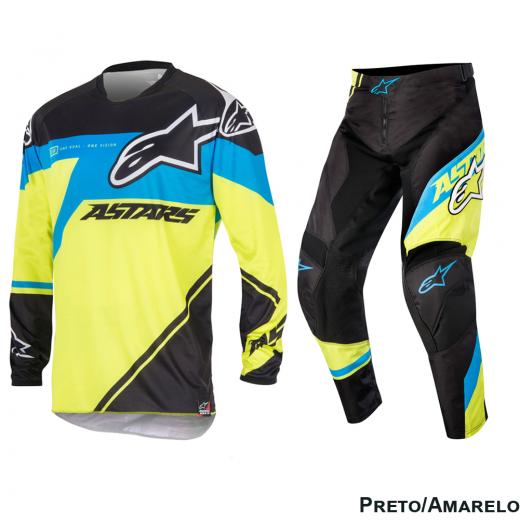 Kit Cala + Camisa Alpinestars Racer Supermatic