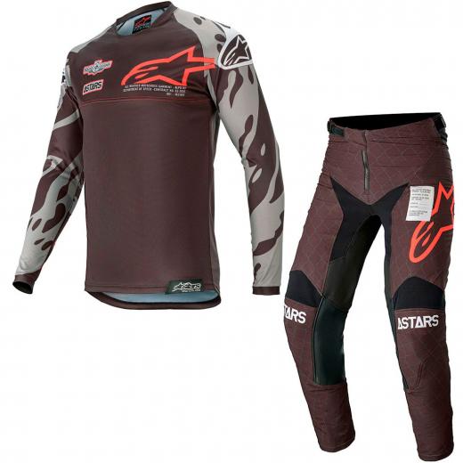 Kit Cala + Camisa Alpinestars Racer Tech San Diego