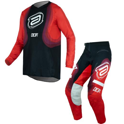 Kit Calça + Camisa ASW Concept Waffle Vermelho