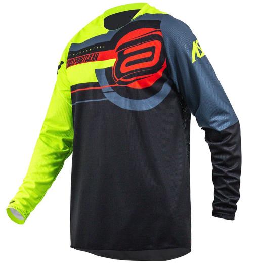 Kit Calça + Camisa ASW Image Target 2024 Preto/Amarelo