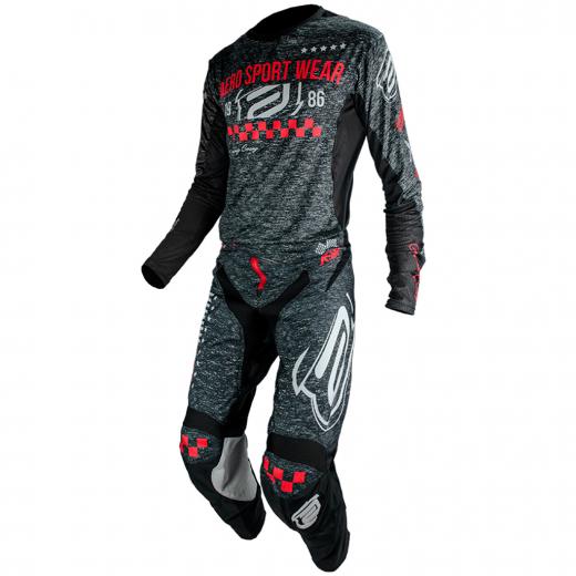 Kit Cala + Camisa ASW Podium Race Mescla