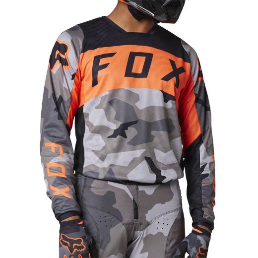 Kit Calça + Camisa Fox 180 BNKR Camo Laranja