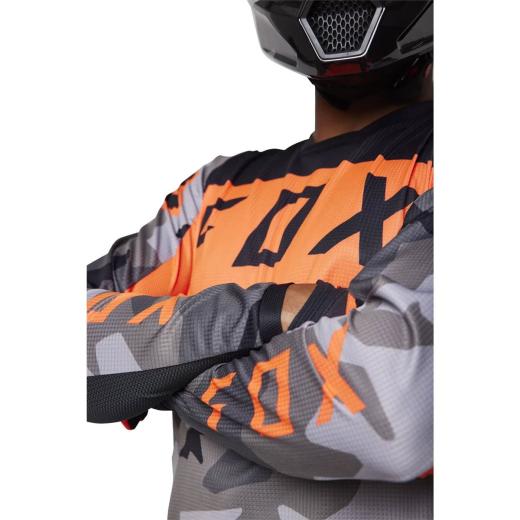 Kit Calça + Camisa Fox 180 BNKR Camo Laranja