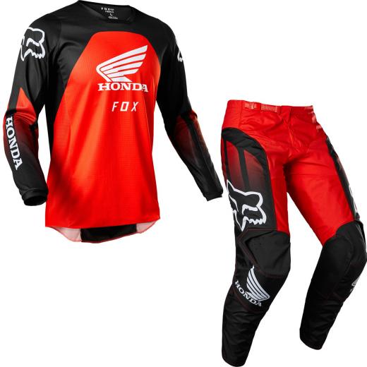 Kit Calça + Camisa Fox 180 Honda