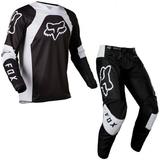 Kit Cala + Camisa Fox 180 Lux 2022 Preto/Branco